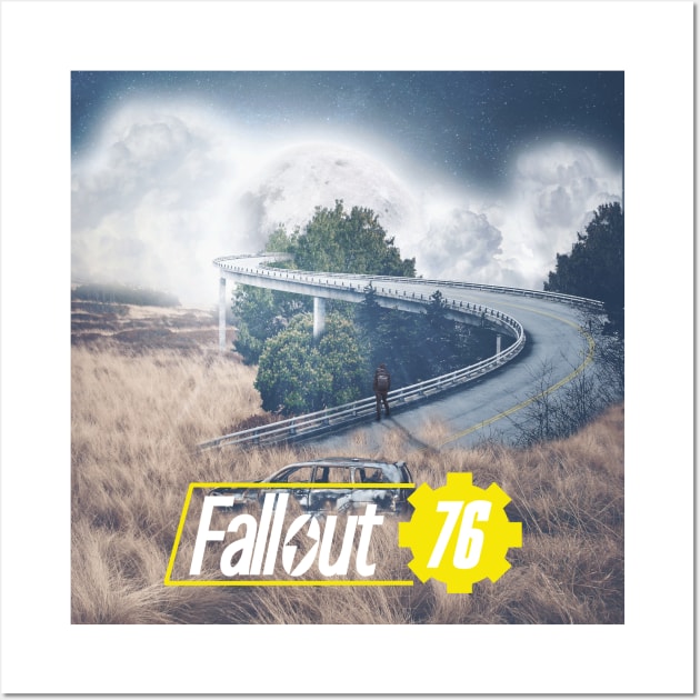 Fallout - Lone Wanderer Wall Art by GorsskyVlogs